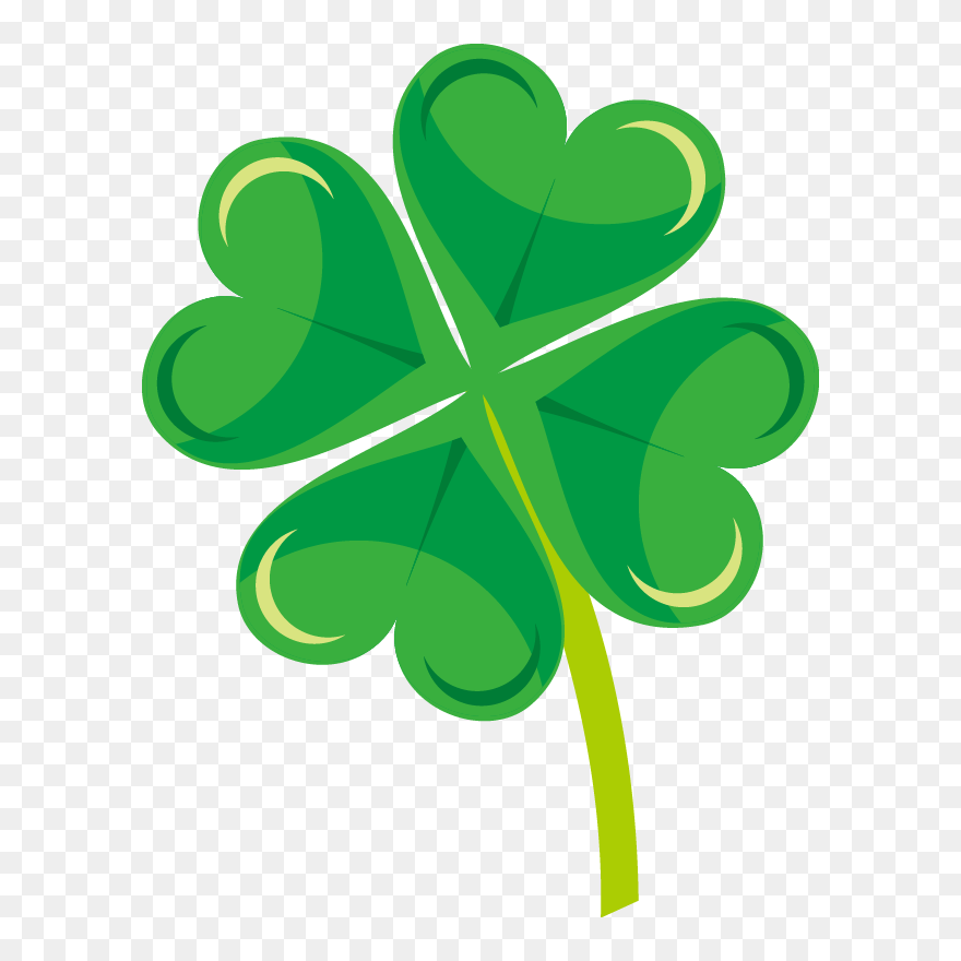 Detail Free Vector Shamrock Nomer 16