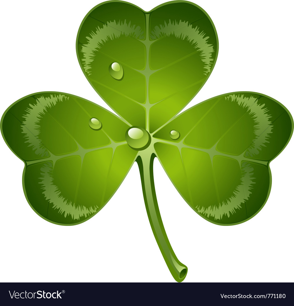 Detail Free Vector Shamrock Nomer 39