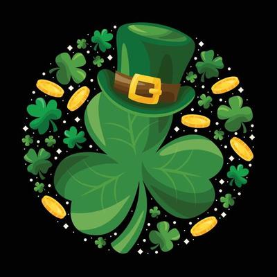 Detail Free Vector Shamrock Nomer 42