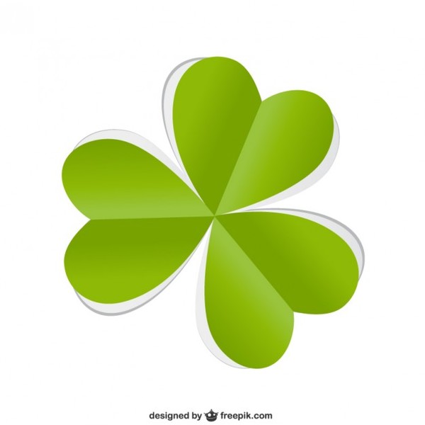 Detail Free Vector Shamrock Nomer 48