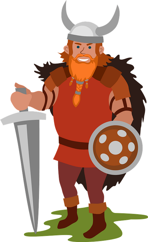 Detail Free Viking Clipart Nomer 10