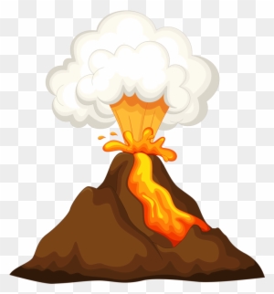 Detail Free Volcano Clipart Nomer 6