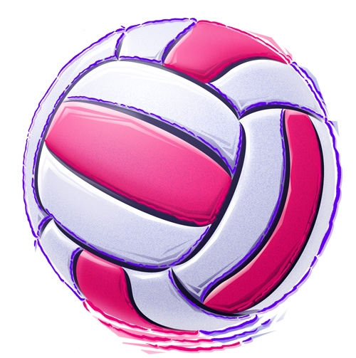 Detail Free Volleyball Clipart Nomer 31
