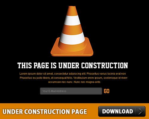 Detail Free Website Under Construction Images Nomer 34