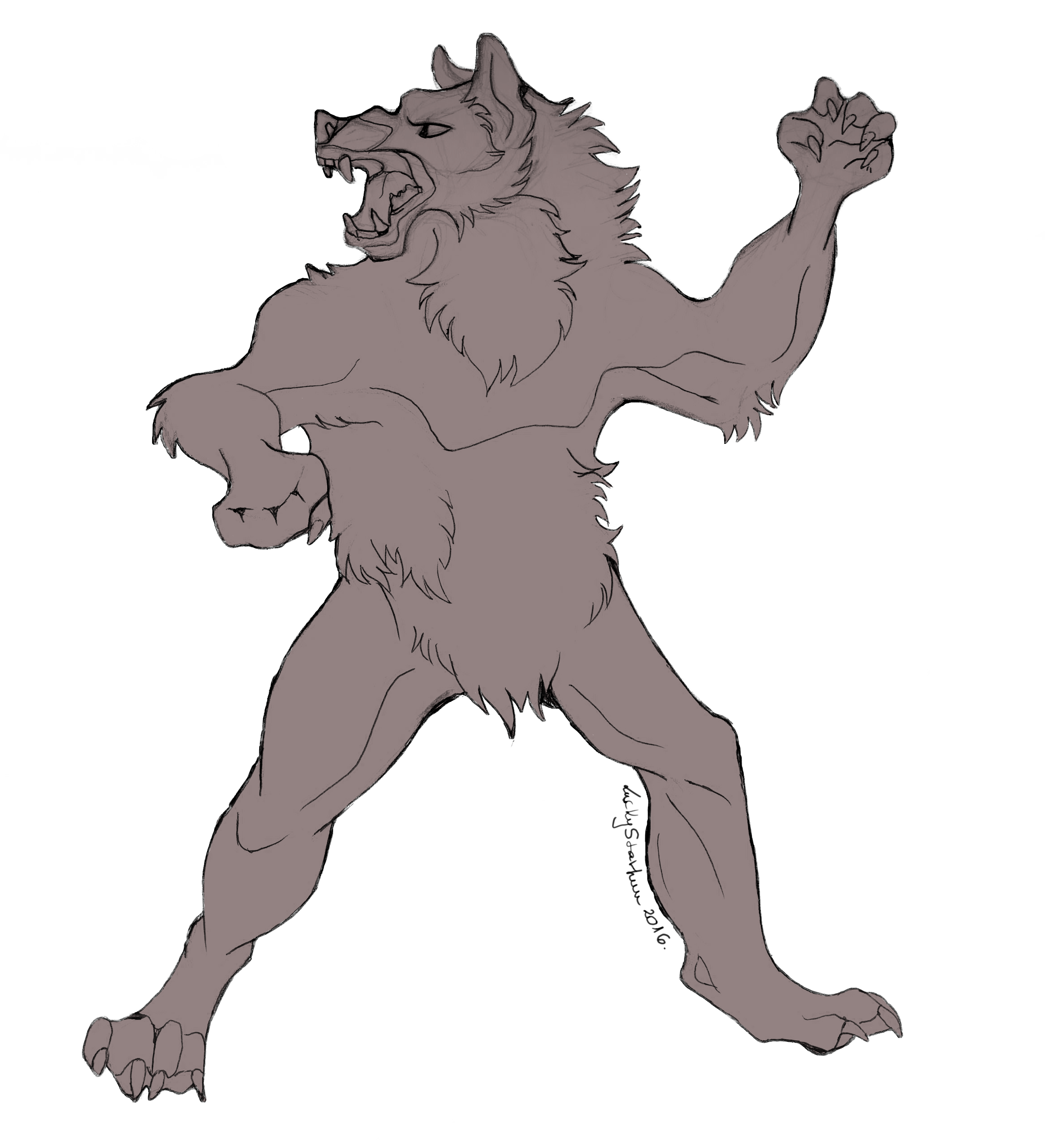 Detail Free Werewolf Nomer 38