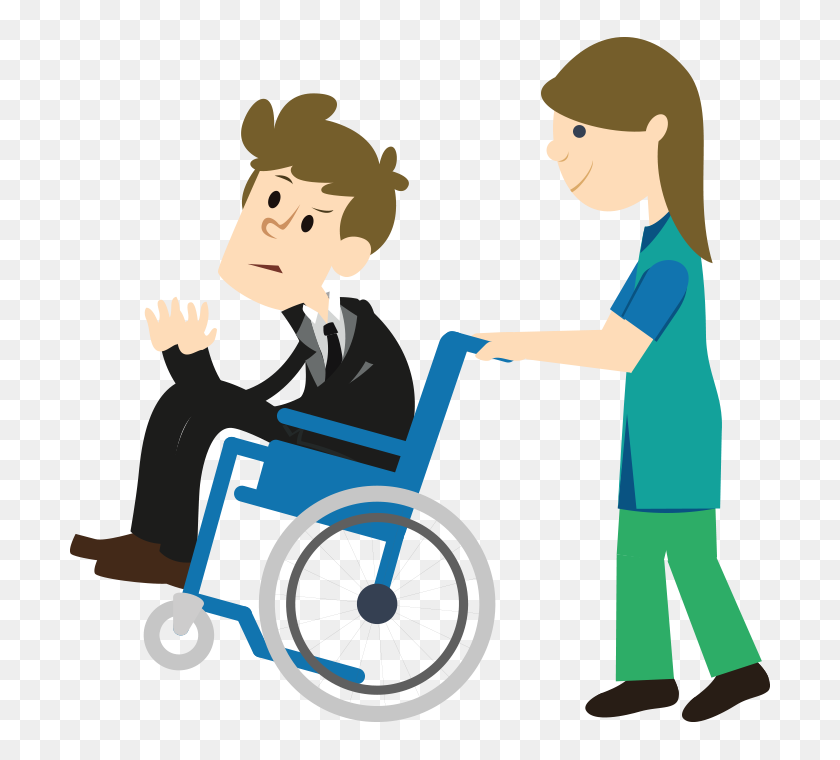 Detail Free Wheelchair Clipart Nomer 22