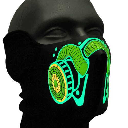 Gasmaske Techno - KibrisPDR