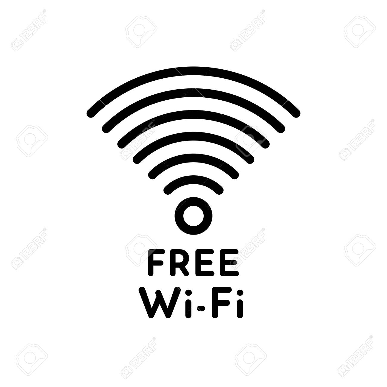 Detail Free Wifi Vector Nomer 21