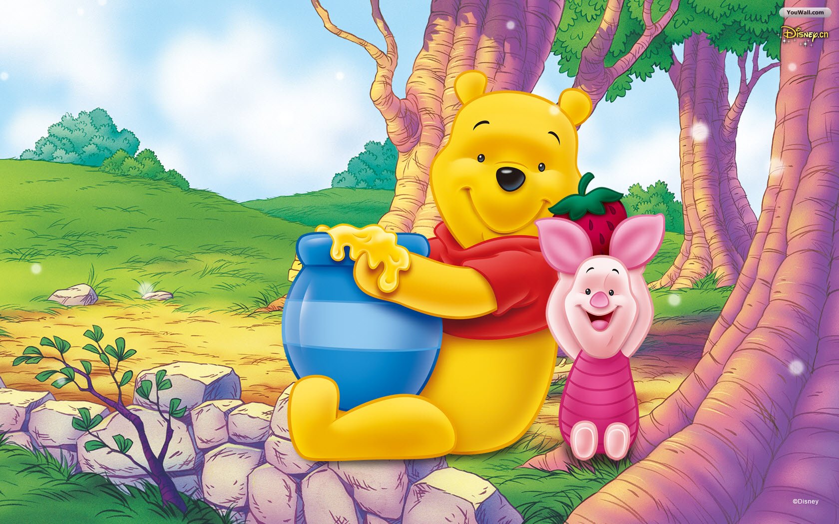 Detail Free Winnie The Pooh Wallpaper Nomer 10