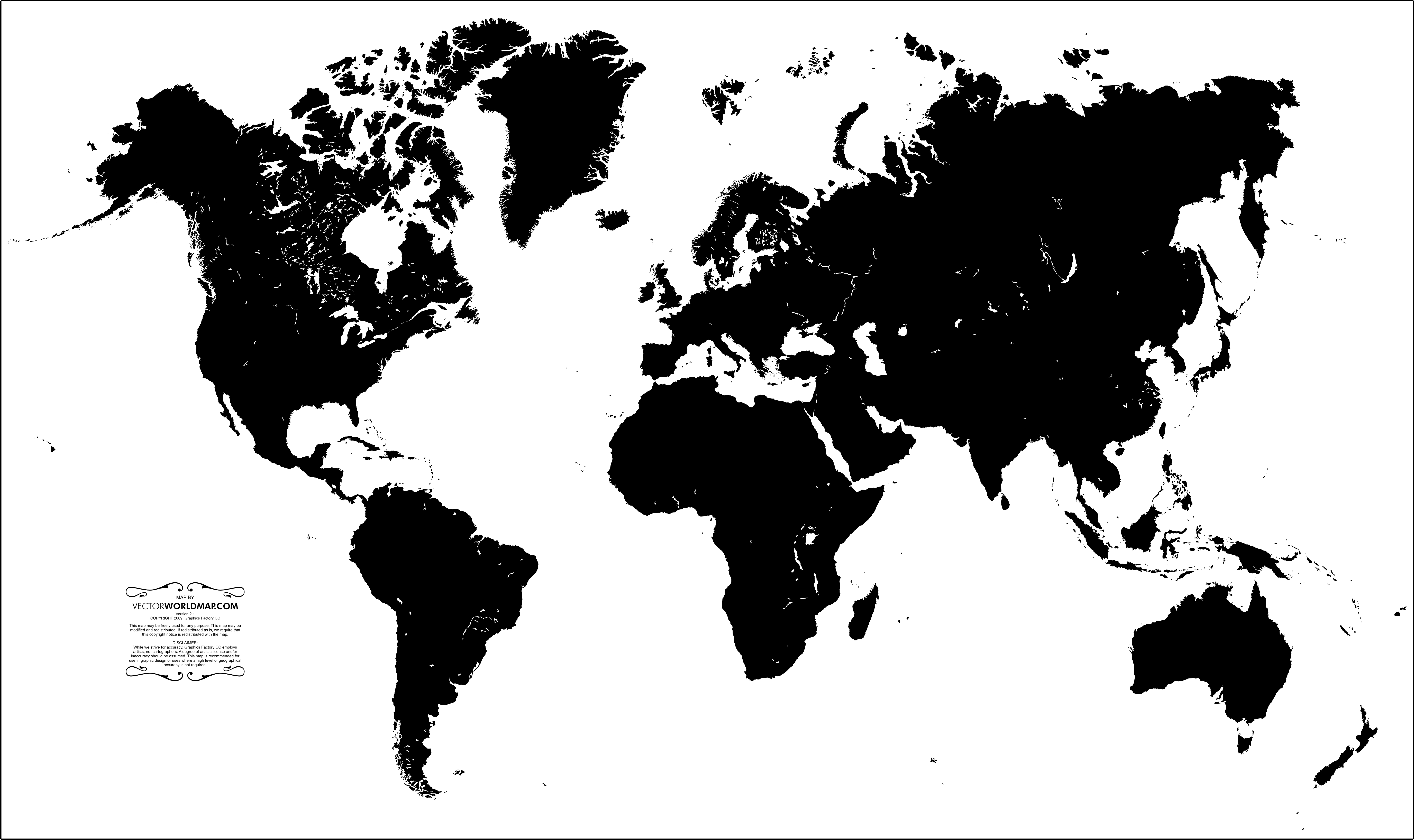 Detail Free World Map Picture Nomer 54