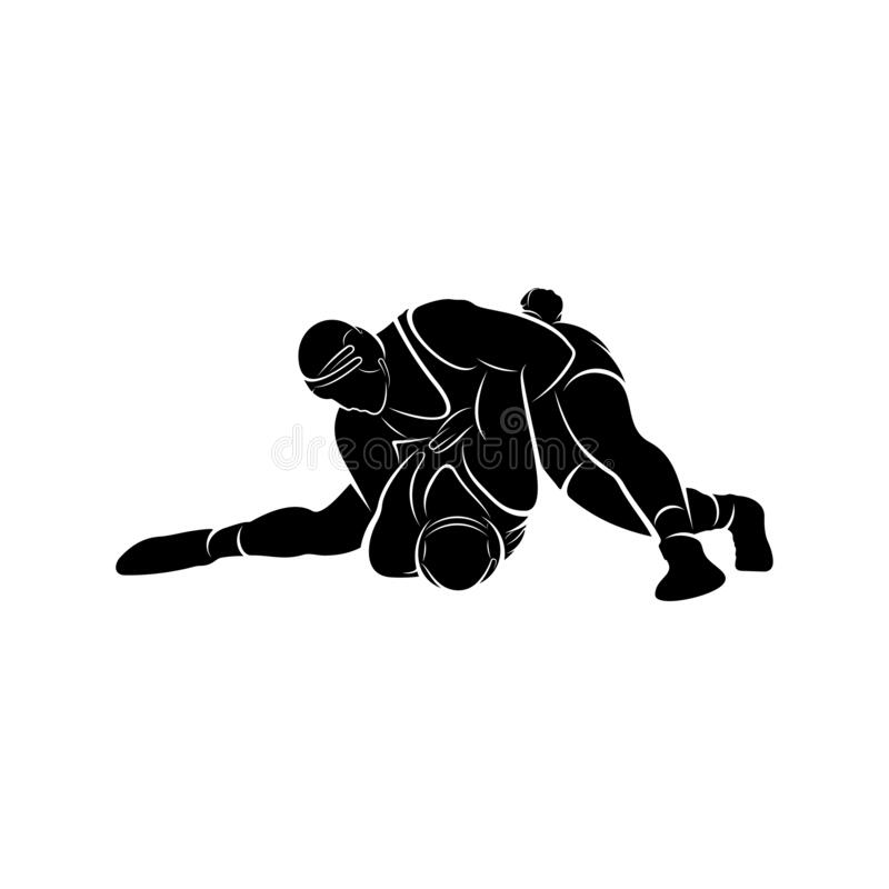 Detail Free Wrestling Clipart Nomer 24