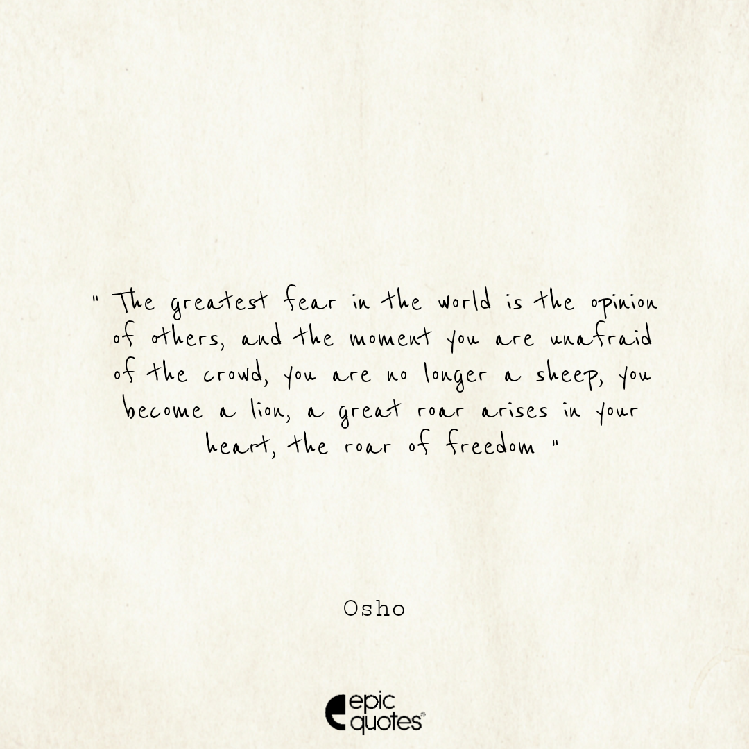 Detail Freedom Quotes Osho Nomer 18