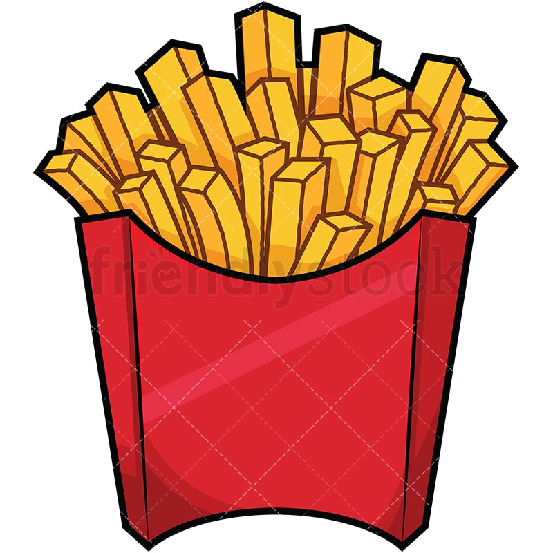 Detail French Fries Cartoon Png Nomer 29