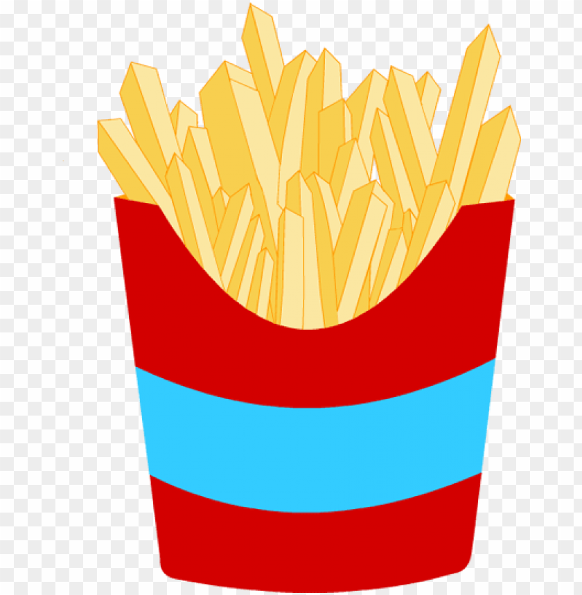 Detail French Fries Transparent Background Nomer 43