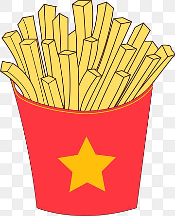 Detail French Fries Vector Png Nomer 25