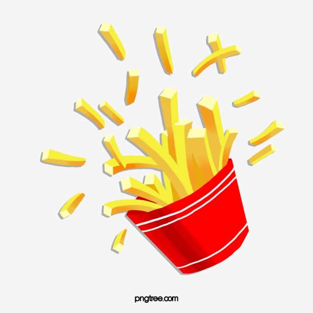 Detail French Fries Vector Png Nomer 40