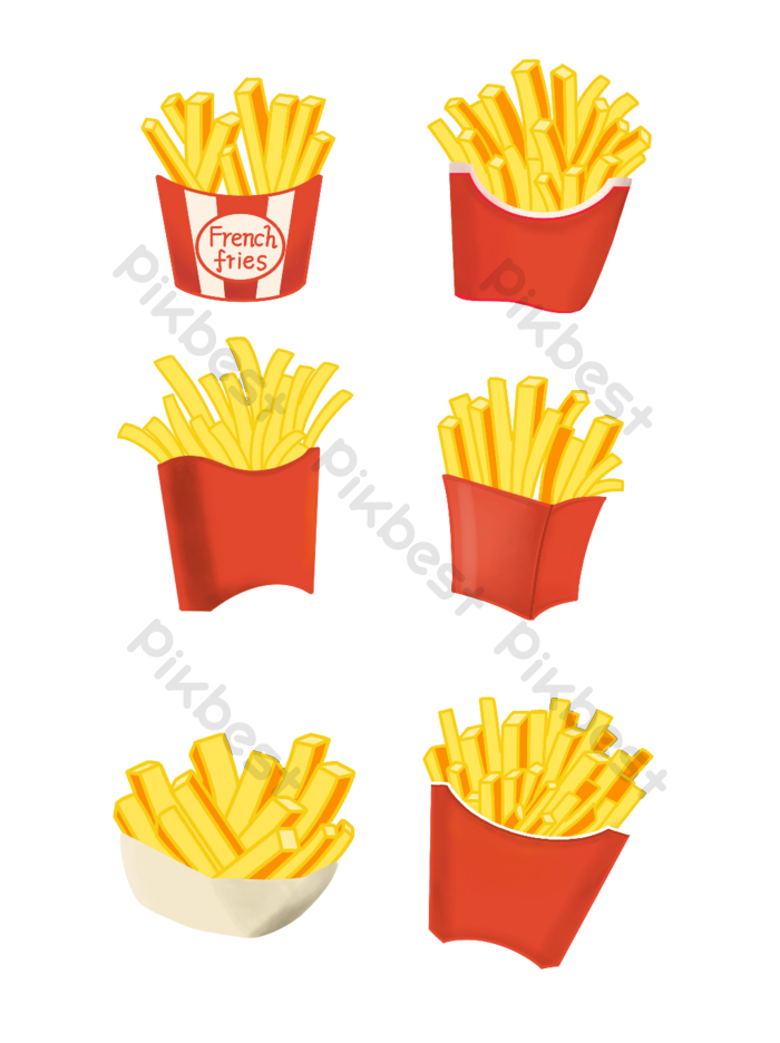 Detail French Fries Vector Png Nomer 51