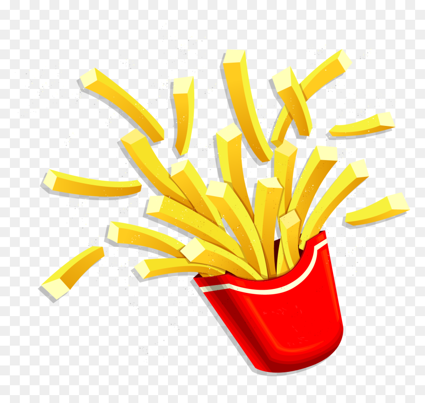 Detail French Fries Vector Png Nomer 8