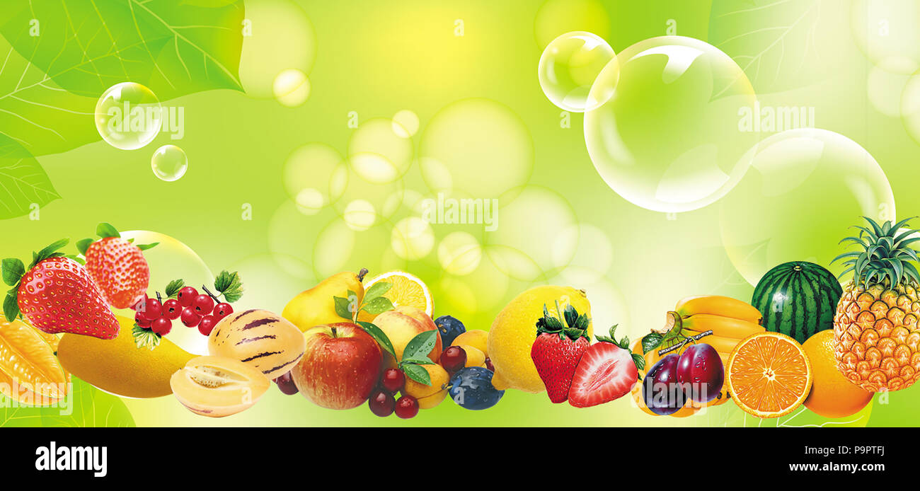 Detail Fresh Fruit Background Nomer 11