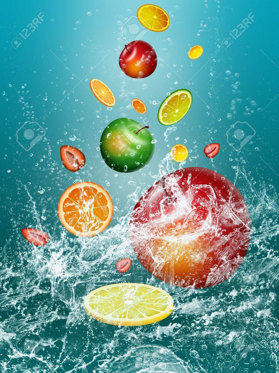 Detail Fresh Fruit Wallpaper Nomer 5