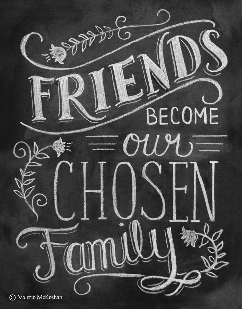 Detail Friends Become Family Quotes Nomer 34