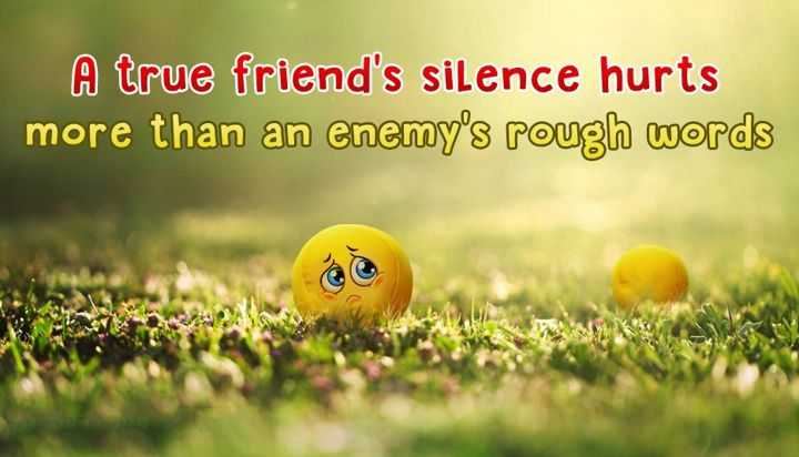 Detail Friends Silence Quotes Nomer 3