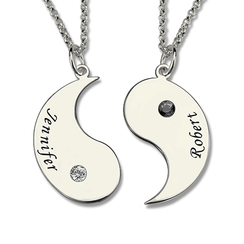 Detail Friendship Yin Yang Necklace Nomer 41