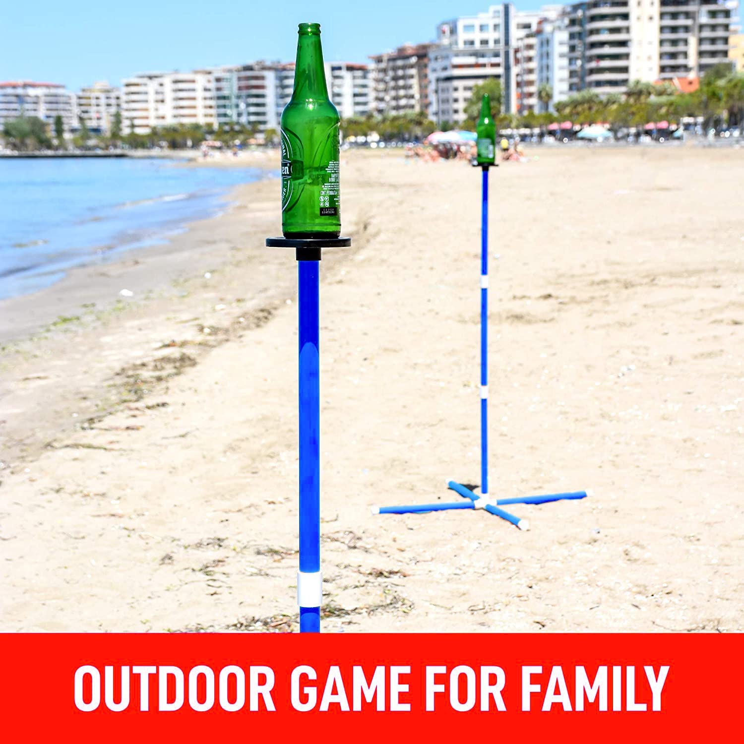 Detail Frisbee Game With Beer Bottles Nomer 23