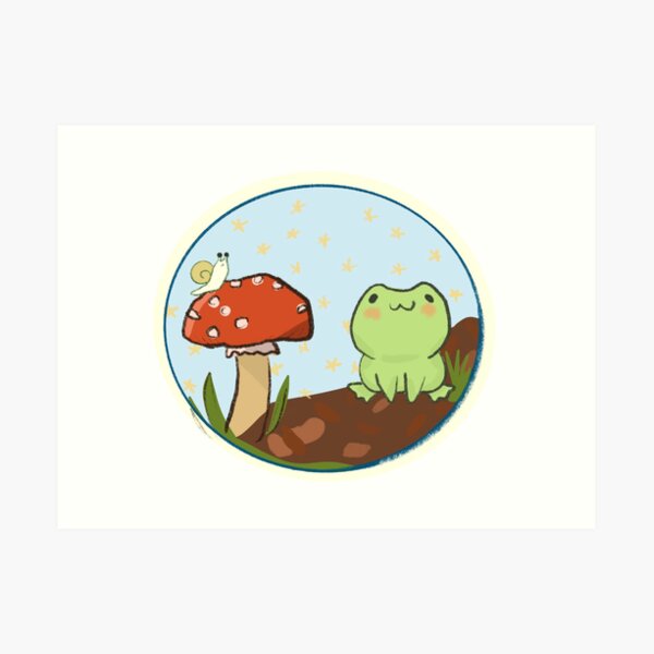 Detail Frog And Mushroom Wallpaper Nomer 36