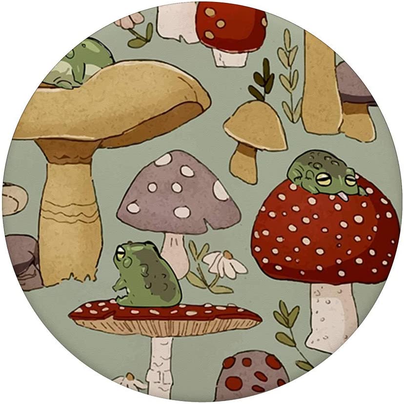 Detail Frog And Mushroom Wallpaper Nomer 57