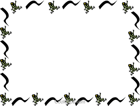 Detail Frog Border Clipart Nomer 24