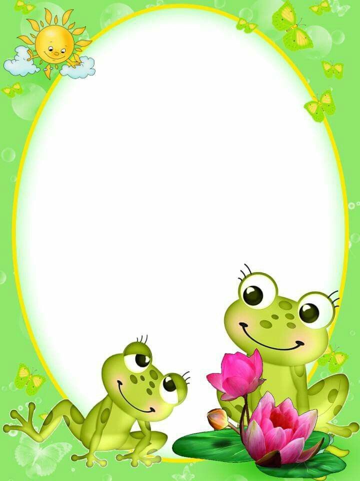 Detail Frog Border Clipart Nomer 30