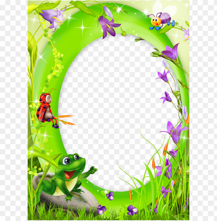 Detail Frog Border Clipart Nomer 39