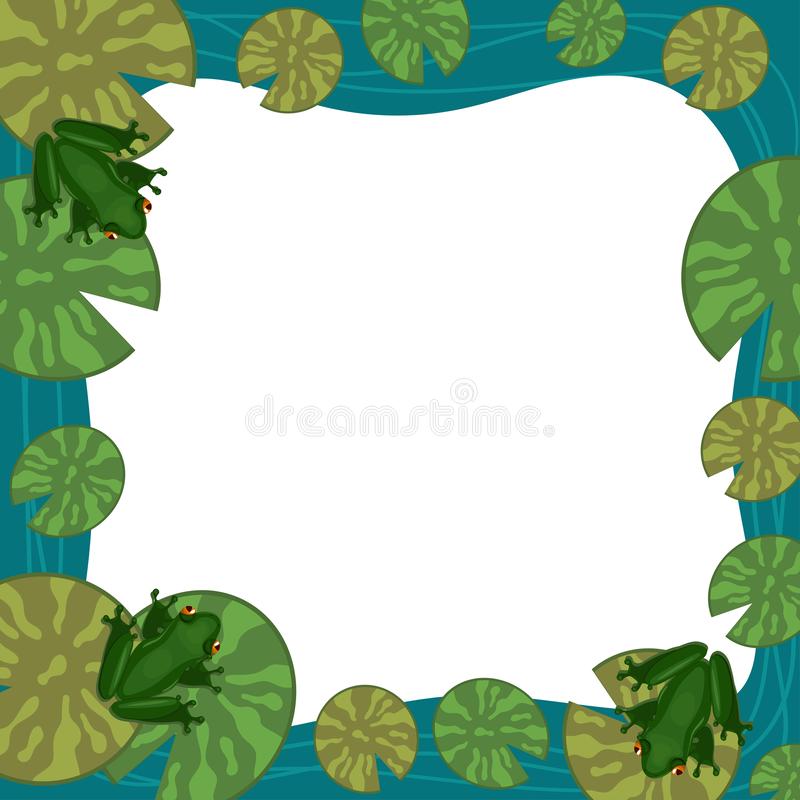 Detail Frog Border Clipart Nomer 6