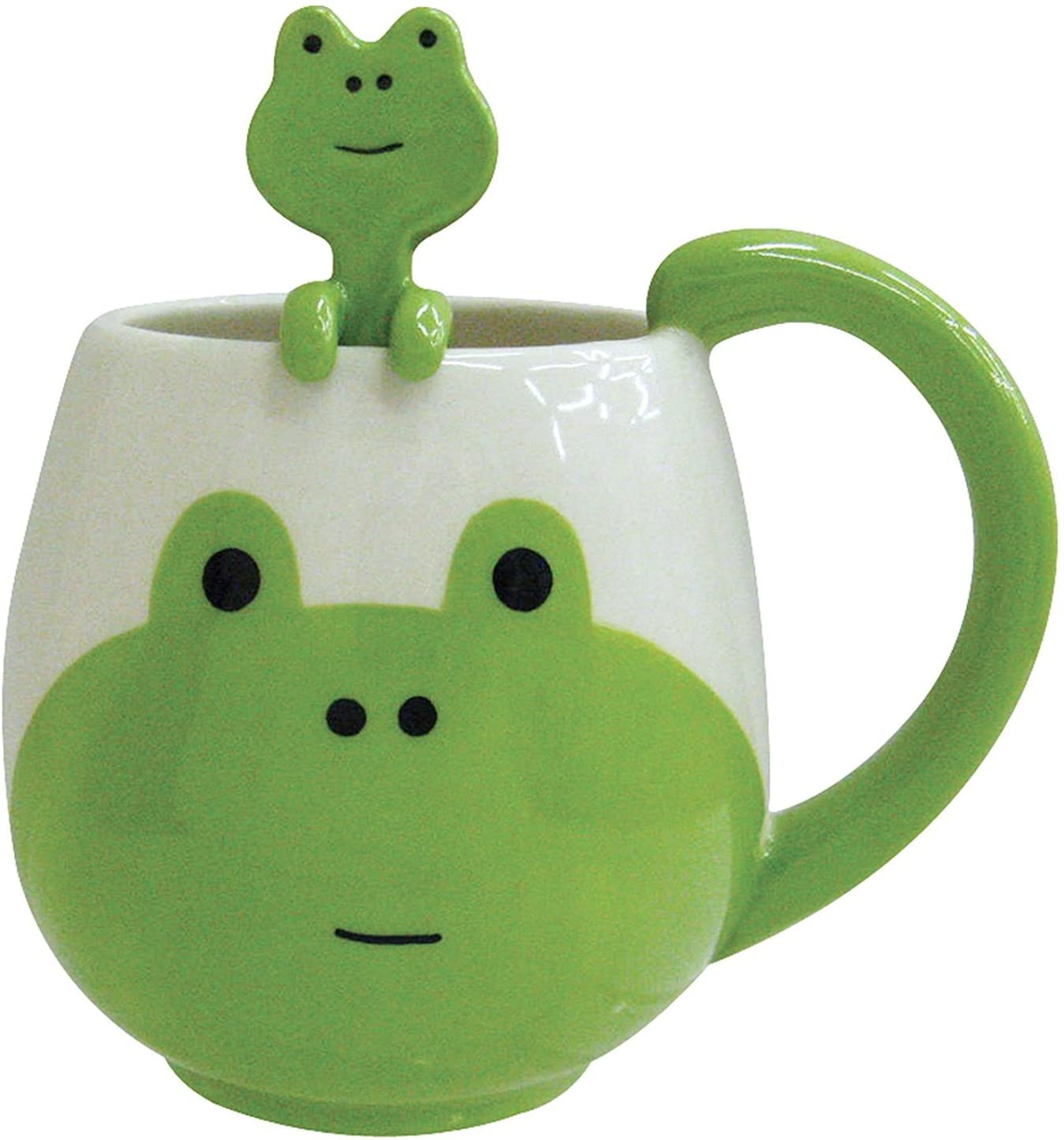 Frog Mug With Spoon - KibrisPDR