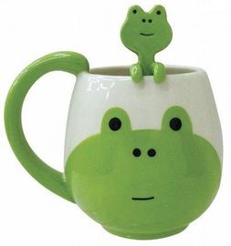 Detail Frog Mug With Spoon Nomer 15