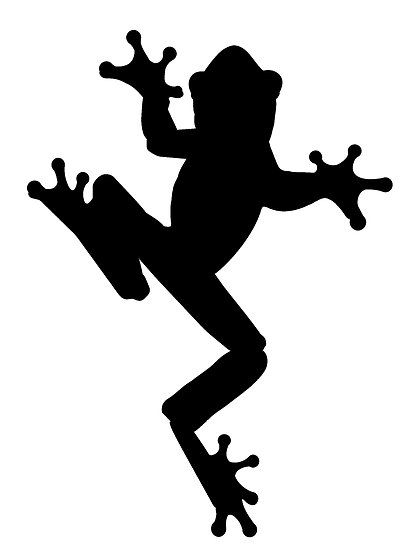 Detail Frog Silhouette Clip Art Nomer 9
