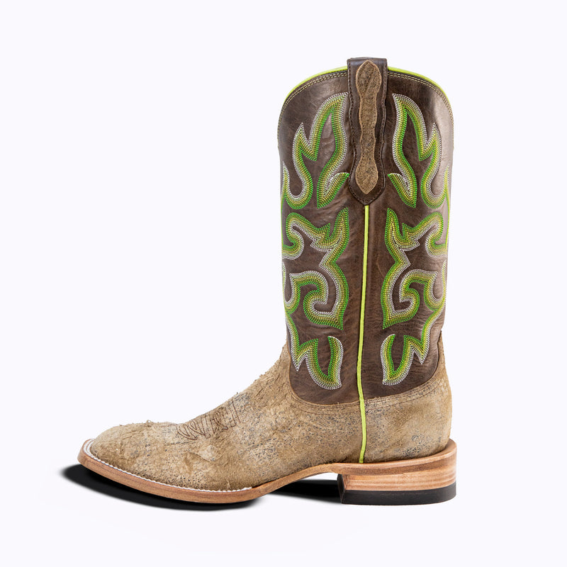 Detail Frog Skin Cowboy Boots Nomer 54