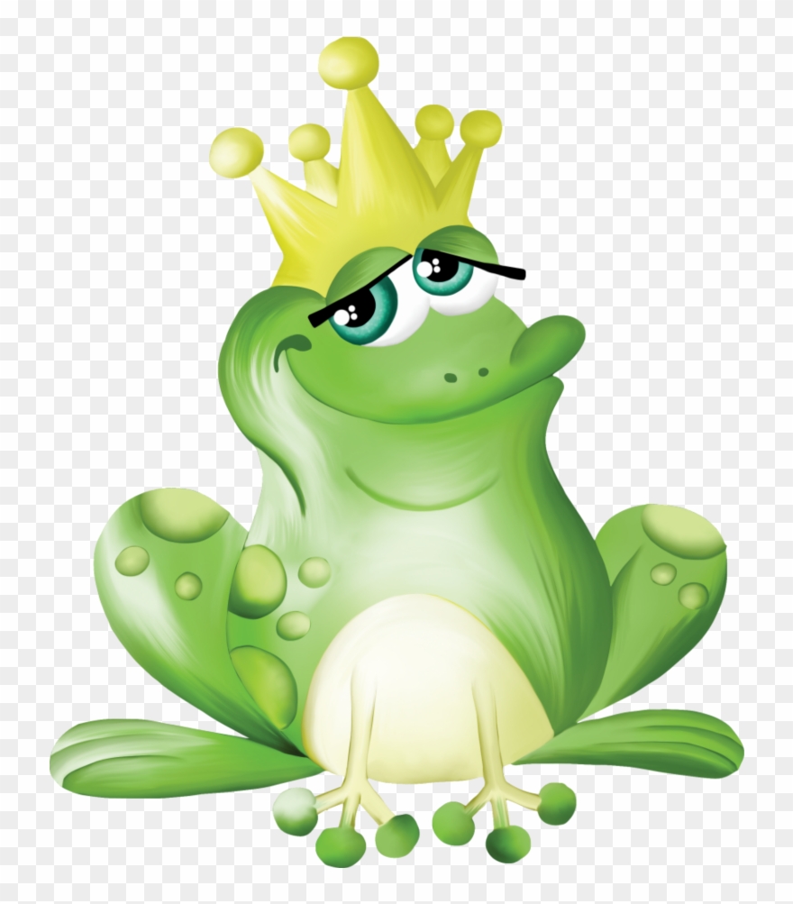 Detail Frog With Crown Clipart Nomer 15