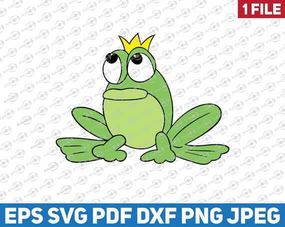 Detail Frog With Crown Clipart Nomer 17