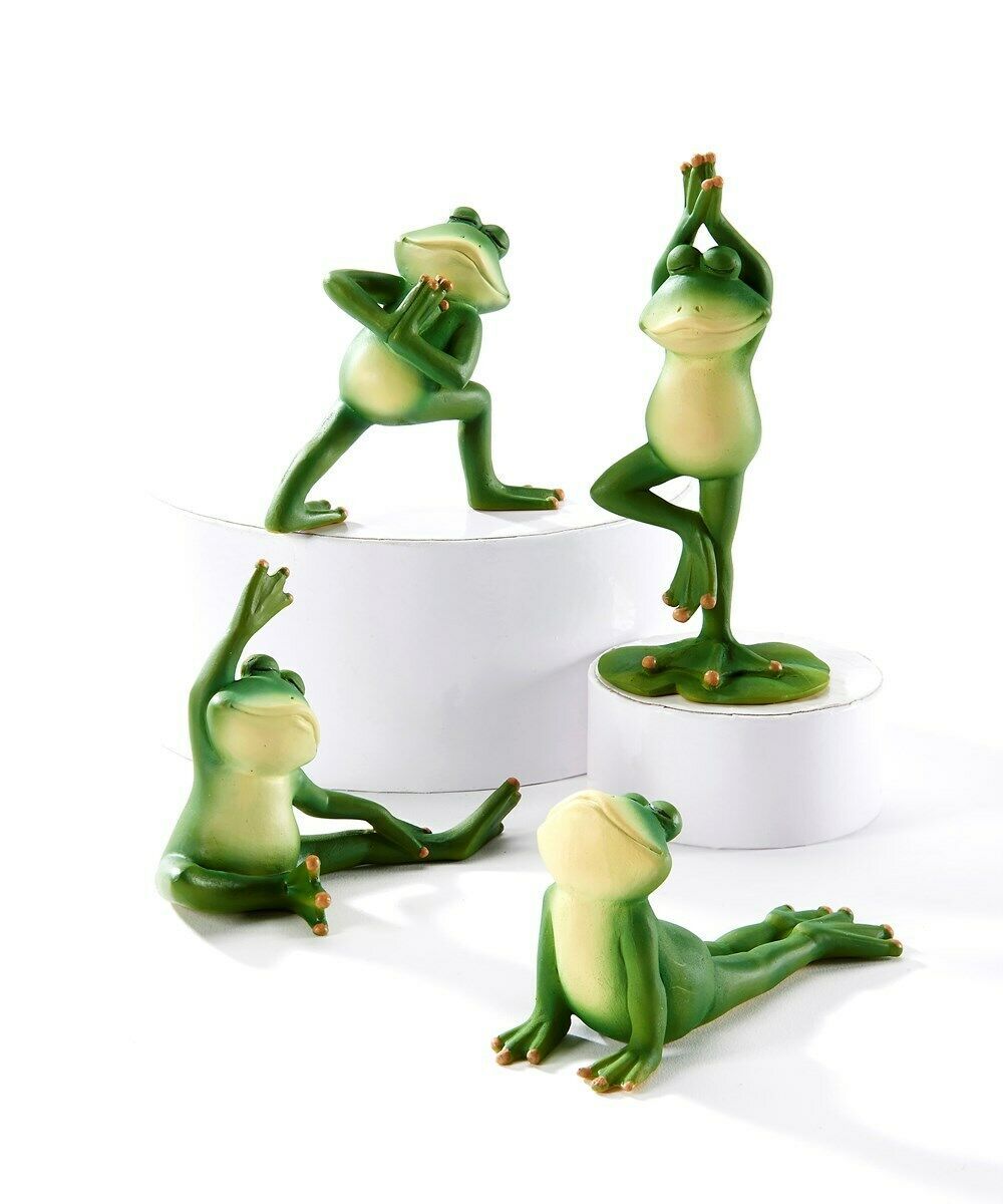 Detail Frog Yoga Statue Nomer 15