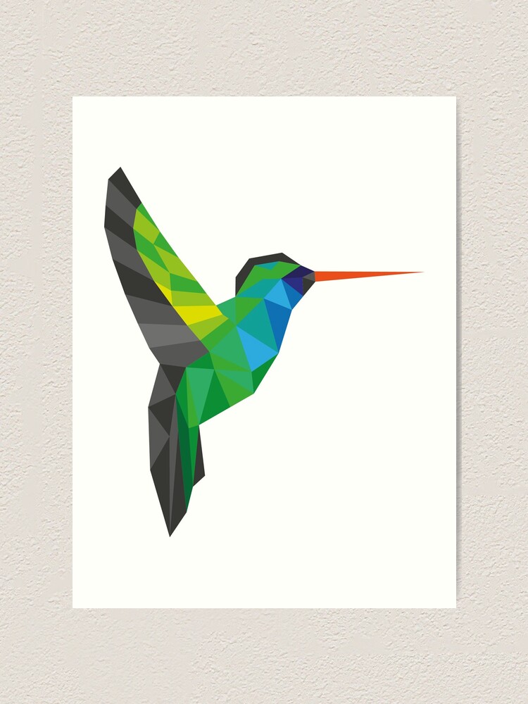 Detail Geometrischer Kolibri Nomer 11