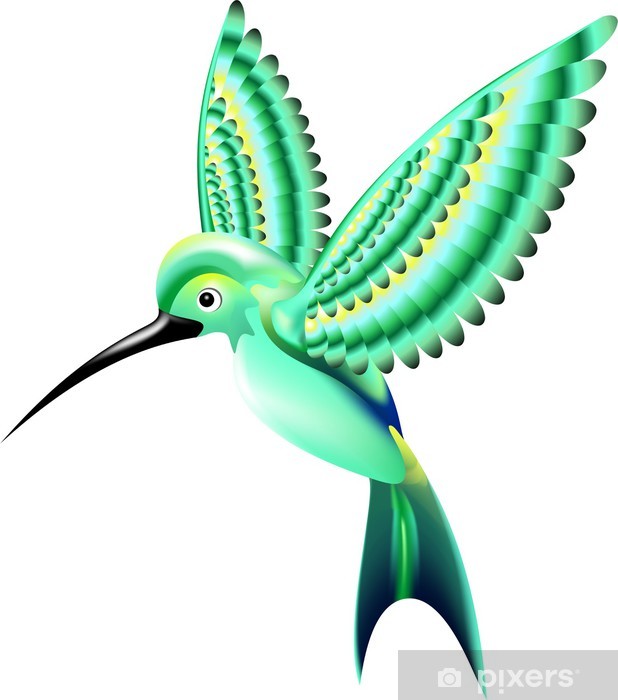 Detail Geometrischer Kolibri Nomer 22