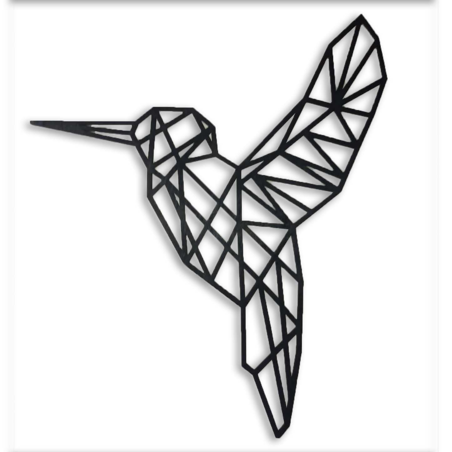Detail Geometrischer Kolibri Nomer 6