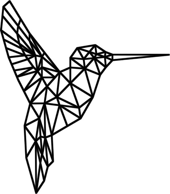 Detail Geometrischer Kolibri Nomer 7
