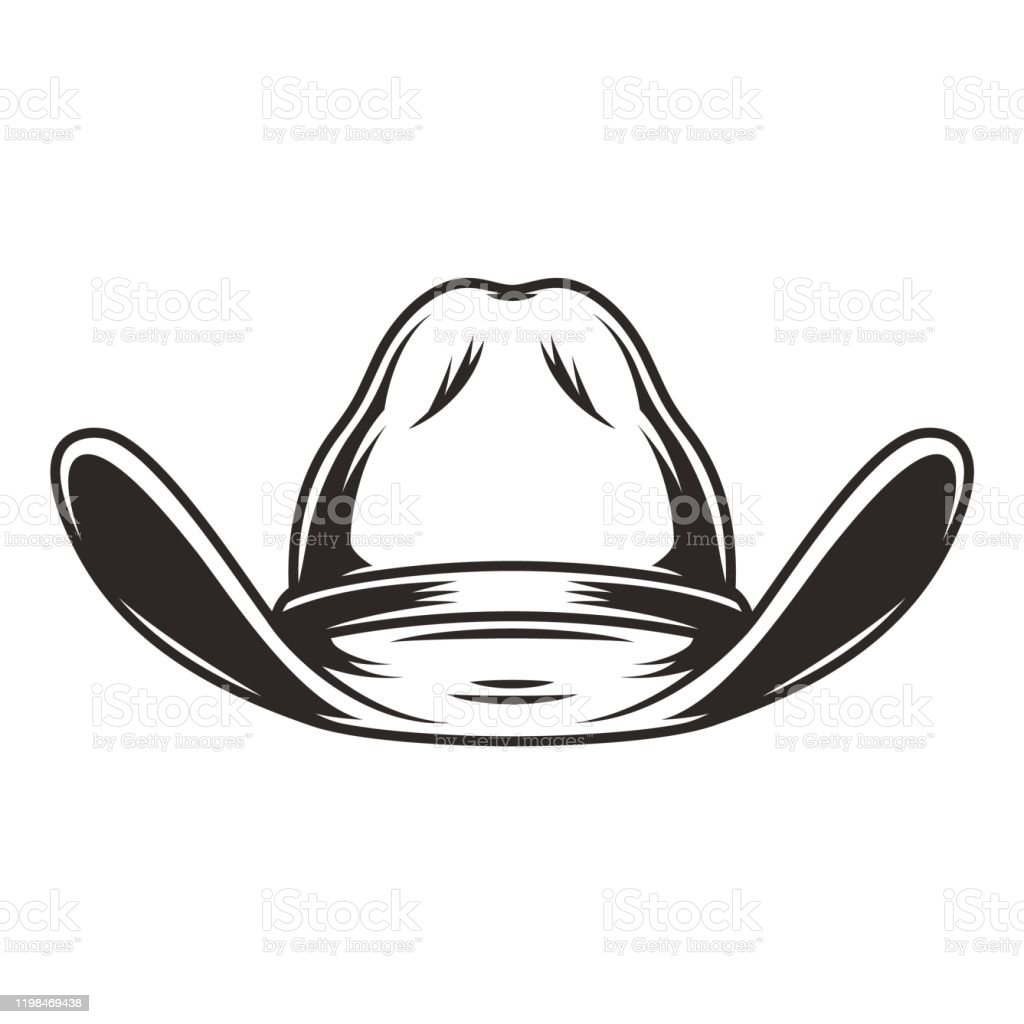 Detail Front Facing Cowboy Hat Nomer 19