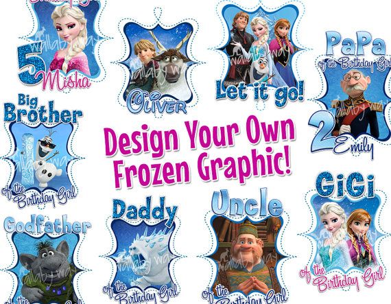 Detail Frozen Birthday Clipart Nomer 7