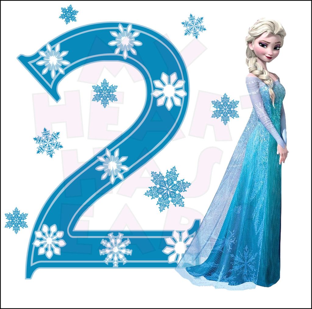 Detail Frozen Birthday Clipart Nomer 3