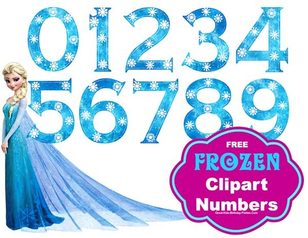 Detail Frozen Birthday Clipart Nomer 5