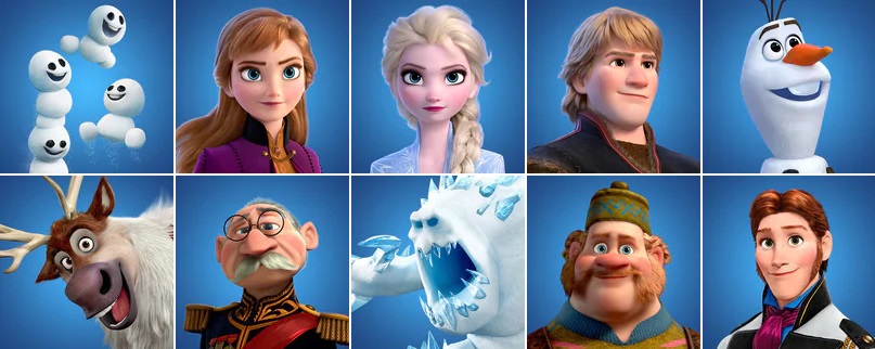 Detail Frozen Characters Image Nomer 11